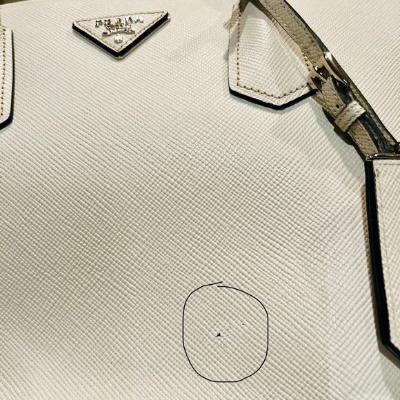 Prada Saffiano Leather Satchel - Picture 8 of 16